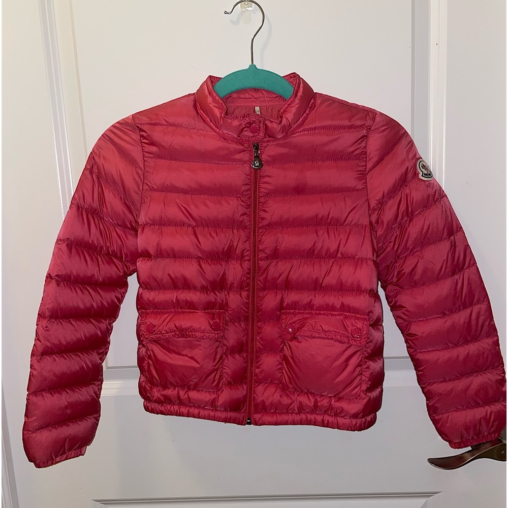 Youth Moncler Pink Puffer Jacket